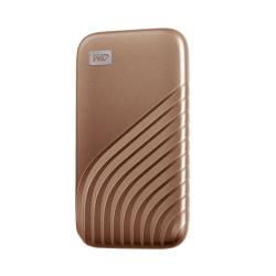 西部数据 My Passport随行SSD系列 USB 3.2 移动固态硬盘 Type-C 2TB 繁星金