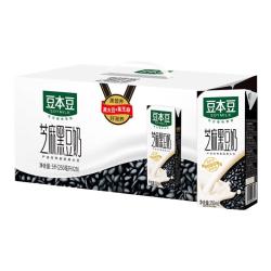 豆本豆 芝麻黑豆奶 250ml*20盒植物蛋白饮料黑芝麻黑豆营养学生早餐奶