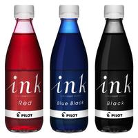百乐 INK-350-R 钢笔墨水 红色 350ml 单瓶装