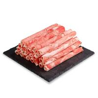 庄野牧场 内蒙古原切脆骨羔羊肉片1.4斤 高钙肉卷 冷冻火锅食材 【内蒙】原切高钙肉卷350g*2