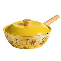 COOKER KING 炊大皇 X B.Duck 炒锅(28cm、不粘、铝合金、小黄鸭)