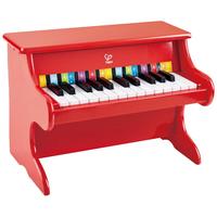 Hape E8466 25键钢琴 儿童乐器 红色