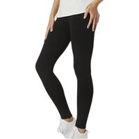 迪卡侬(DECATHLON)运动裤瑜伽服裸感裤外穿紧身裤打底高腰大码GYPWL 经典款-9分黑色 M