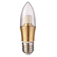 雷士 NVC Lighting照明e27e14螺口LED灯泡吊灯白光光源家用超亮节能蜡烛灯尖泡(其它、【E27灯座】9瓦LED灯泡、白)