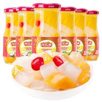 HUANLEJIA 欢乐家 什锦水果罐头 256g*6瓶