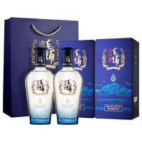 毛铺 尊享 苦荞酒 黑荞酒体升级 42.8度白酒 500mL 2瓶 礼盒装（下单后再返现30元京豆）
