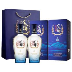 毛铺 劲牌 毛铺尊享苦荞酒 黑荞酒 42.8度 500mL 2瓶