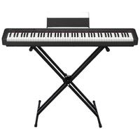 CASIO 卡西欧 CDP系列 CDP-S110BK 电钢琴 88键重锤 黑色 便携款+X架