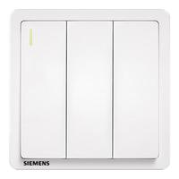 SIEMENS 西门子 雅典系列 5TA1434-3NC01 三开双控开关 雅白色