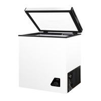 BingXiong 冰熊 冰柜家用小型冰柜一级节能低噪小冷柜冷冻冷藏母乳保鲜小冰箱 58L象牙白