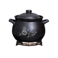 厨诺砂锅大容量煲汤家用沙锅商用大号特大号炖锅熬药罐煤气灶10升 直径24CM高度19CM/7-10人 10L