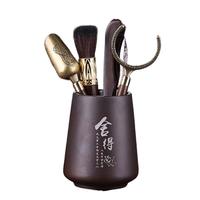 豪峰 黑陶新舍茶道6君子 6件套