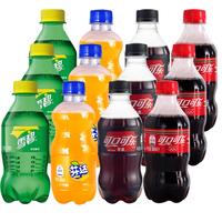 Coca-Cola 可口可乐 碳酸饮料组合装 3口味 300ml*5瓶（可口可乐300ml*2瓶+雪碧300ml+芬达300ml）