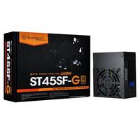 银昕 SilverStone ST45SF-G 金牌（90%）全模组SFX电源 450W