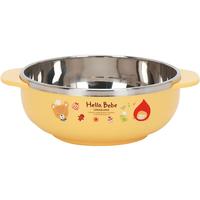 LOCK&LOCK 乐扣乐扣 HelloBeBe系列 LBB474N 儿童碗 400ml 黄色