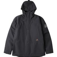 伯希和【山系】羽绒冲锋衣男女三合一鹅绒内胆防水外套12240128黑S 男女同款曜石黑