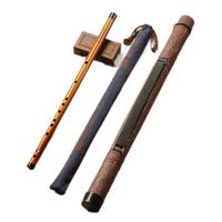 相思鸟笛子专业演奏初学练习素笛施飞云亲制无扎线款竹笛 F调