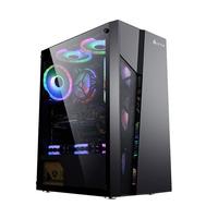 AMD 五代酷睿版 组装电脑（黑色、256GB SSD、锐龙R5-5600G、核芯显卡、8GB)