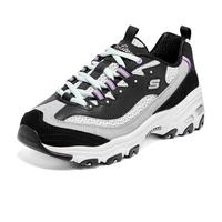 SKECHERS 斯凯奇 小冰熊Skechers潮流撞色熊猫鞋增高透气休闲老爹鞋女厚底百搭
