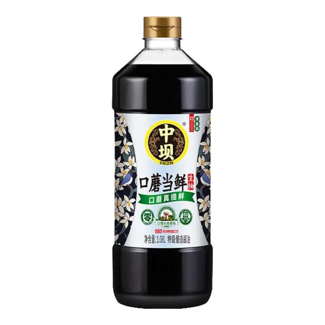 中坝 口蘑当鲜特级酱油 1.08L