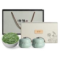 七春 绿茶贵州湄潭雀舌新茶特级茶叶200g高档礼盒领导 【国瓷茶礼】雀舌200g