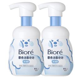 花王 碧柔（Biore）泡泡熊洁面泡沫 温和氨基酸洗面奶套装礼物 2瓶 保湿型