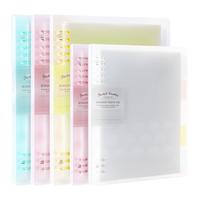 KOKUYO 国誉 淡彩曲奇系列 WSG-RUYP61P B5活页笔记本 柔光款 粉色 单本装