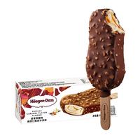 哈根达斯（Haagen-Dazs）香草焦糖扁桃仁味脆皮条冰淇淋64g/支 雪糕