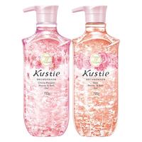 Kustie 蔻斯汀 花瓣沐浴露套装 (茉莉220ml+樱花220ml+玫瑰220ml)