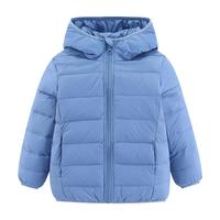 SNOWFLYING 雪中飞 男女童通用短款羽绒服 X212312933F 深雾蓝 170cm