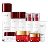 L'OREAL PARIS 巴黎欧莱雅 复颜视黄醇护肤套装 (洁面乳30ml+精萃清乳柔肤水65ml*2+精萃抗皱乳液50ml*2+抗皱紧致日霜50ml+25ml+眼霜7.5ml)