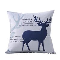 quatrefoil 卡通抱枕 沙发靠垫 办公室靠枕 床头靠背 汽车腰靠 450mm*450mm 小鹿