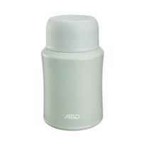 爱仕达（ASD） 保温杯 316L不锈钢真空保温杯 长效保温易开杯 800ml 白色