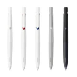 斑马牌 JJZ66 按动中性笔 白杆黑芯 0.5mm 单支装