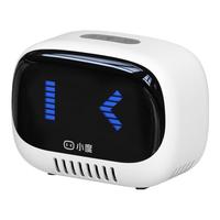 小度智能蓝牙音响灵动版 小巧蓝牙智能音箱导航播报器便携式户外广播相声mini小度收音机语音助手 精巧灵动丨炫彩灯效丨白色