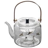 容山堂 瑞鹤图茶壶 1.2L
