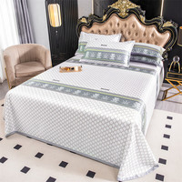 麦琪娜 MAGINA 麦琪娜 冰丝凉席三件套 230*250cm 品格物语灰