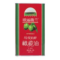 olivoilà 欧丽薇兰 特级初榨橄榄油 3L 红罐