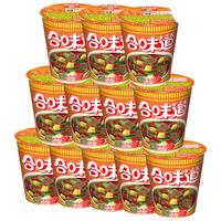 日清食品 NISSIN日清 合味道 意大利牛肉风味 78g*12杯整箱装 速食方便泡面早餐面 意大利牛肉风味78g*12杯