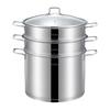 Momscook 慕厨 明泰系列 MT28ST 蒸锅(28cm、2层、304不锈钢)