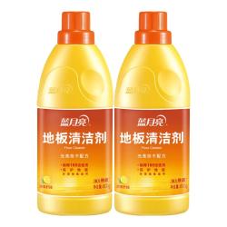 蓝月亮 地板清洁剂清洁去污 高效除菌99.9% 地板净 600g*2瓶