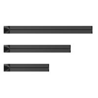 BULL 公牛 GN-GQ1+GN-GS10 轨道插座+五孔适配器*4 黑色 750mm 暗装款