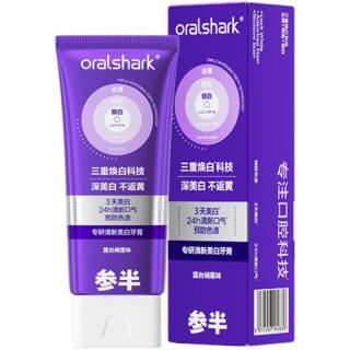参半专研清新美白牙膏 100g