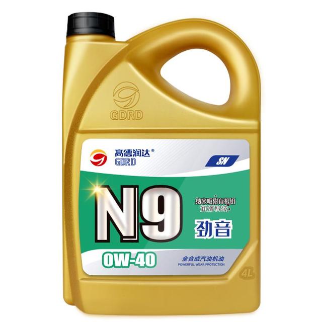高德润达 PAO酯类全合成机油 0W-40 SN级 4L 汽车保养