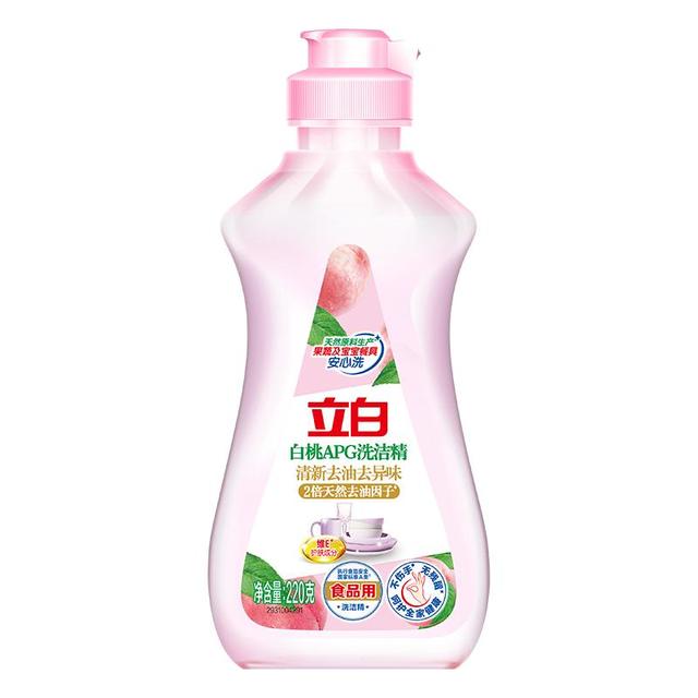 立白 白桃洗洁精220g+大师香氛洗衣粉35g