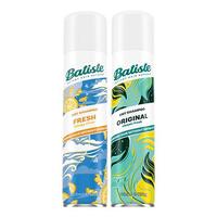 batiste 碧缇丝 免水洗发喷雾套装 (清爽飘逸200ml+迷人花香200ml)