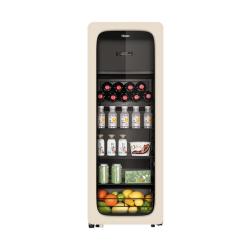 海尔 双温暖藏 冷藏柜  象牙米 133L