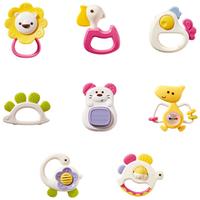 babycare动物乐园摇铃-动物&恐龙8件套