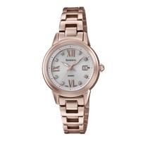 CASIO 卡西欧 SHEEN系列 27.5毫米太阳能腕表 SHE-4522CG-4A