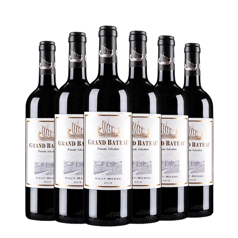 Grand Bateau Private Sélection Haut Medoc 2019 小龙战舰珍选上梅多克红葡萄酒2019